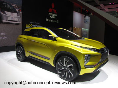 Mitsubishi eX Concept -Electric compact crossover